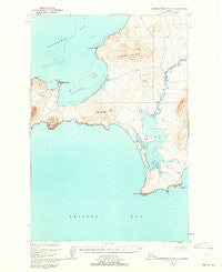 Hagemeister Island C-6 Alaska Historical topographic map, 1:63360 scale, 15 X 15 Minute, Year 1948