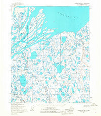 Harrison Bay B-1 Alaska Historical topographic map, 1:63360 scale, 15 X 15 Minute, Year 1955