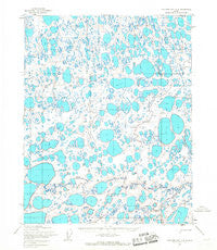 Harrison Bay B-5 Alaska Historical topographic map, 1:63360 scale, 15 X 15 Minute, Year 1955