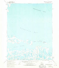 Harrison Bay C-4 Alaska Historical topographic map, 1:63360 scale, 15 X 15 Minute, Year 1955