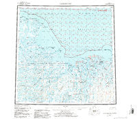 Harrison Bay Alaska Historical topographic map, 1:250000 scale, 1 X 3 Degree, Year 1955