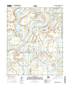 Harrison Bay A-2 SW Alaska Current topographic map, 1:25000 scale, 7.5 X 7.5 Minute, Year 2016