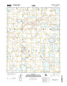 Harrison Bay A-3 NE Alaska Current topographic map, 1:25000 scale, 7.5 X 7.5 Minute, Year 2013