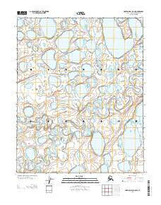 Harrison Bay A-5 NE Alaska Current topographic map, 1:25000 scale, 7.5 X 7.5 Minute, Year 2013