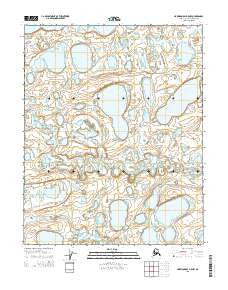Harrison Bay A-5 NW Alaska Current topographic map, 1:25000 scale, 7.5 X 7.5 Minute, Year 2015