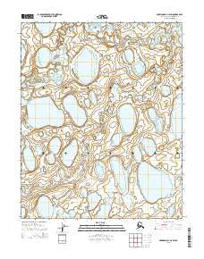 Harrison Bay A-5 SW Alaska Current topographic map, 1:25000 scale, 7.5 X 7.5 Minute, Year 2015