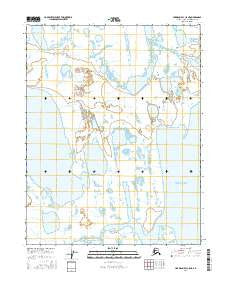 Harrison Bay C-5 NE Alaska Current topographic map, 1:25000 scale, 7.5 X 7.5 Minute, Year 2016