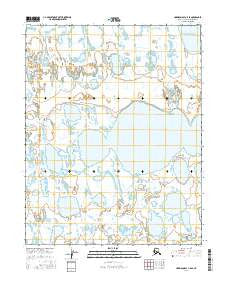 Harrison Bay C-5 SE Alaska Current topographic map, 1:25000 scale, 7.5 X 7.5 Minute, Year 2016