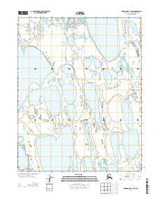 Harrison Bay C-5 SW Alaska Current topographic map, 1:25000 scale, 7.5 X 7.5 Minute, Year 2013