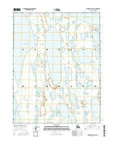 Harrison Bay D-5 SE Alaska Current topographic map, 1:25000 scale, 7.5 X 7.5 Minute, Year 2016