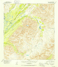 Healy A-5 Alaska Historical topographic map, 1:63360 scale, 15 X 15 Minute, Year 1952
