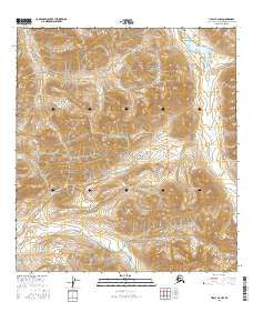 Healy A-4 NW Alaska Current topographic map, 1:25000 scale, 7.5 X 7.5 Minute, Year 2016