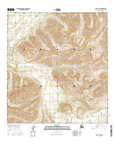Healy A-5 NE Alaska Current topographic map, 1:25000 scale, 7.5 X 7.5 Minute, Year 2016