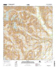Healy A-6 SW Alaska Current topographic map, 1:25000 scale, 7.5 X 7.5 Minute, Year 2016