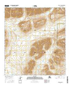 Healy B-3 NE Alaska Current topographic map, 1:25000 scale, 7.5 X 7.5 Minute, Year 2016