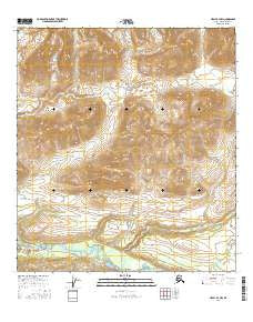 Healy B-3 NW Alaska Current topographic map, 1:25000 scale, 7.5 X 7.5 Minute, Year 2016