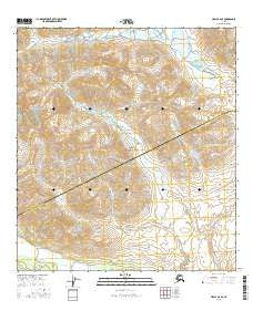 Healy B-6 SE Alaska Current topographic map, 1:25000 scale, 7.5 X 7.5 Minute, Year 2016