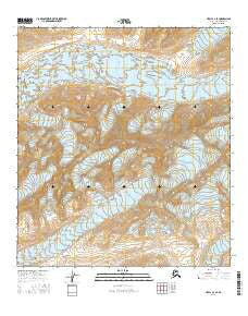 Healy C-2 SE Alaska Current topographic map, 1:25000 scale, 7.5 X 7.5 Minute, Year 2016