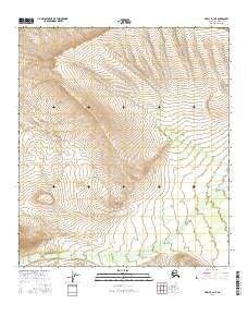 Healy D-1 NE Alaska Current topographic map, 1:25000 scale, 7.5 X 7.5 Minute, Year 2016