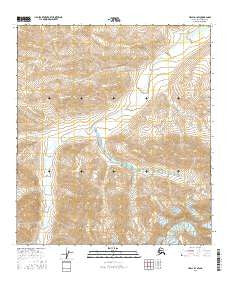 Healy D-1 SW Alaska Current topographic map, 1:25000 scale, 7.5 X 7.5 Minute, Year 2016