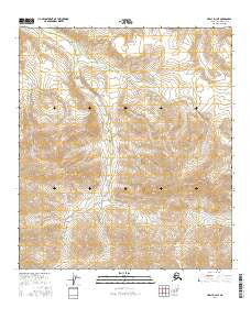 Healy D-3 NE Alaska Current topographic map, 1:25000 scale, 7.5 X 7.5 Minute, Year 2016