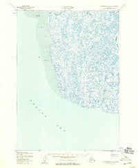 Hooper Bay A-2 Alaska Historical topographic map, 1:63360 scale, 15 X 15 Minute, Year 1952