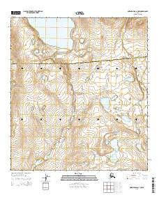 Howard Pass A-4 NW Alaska Current topographic map, 1:25000 scale, 7.5 X 7.5 Minute, Year 2015