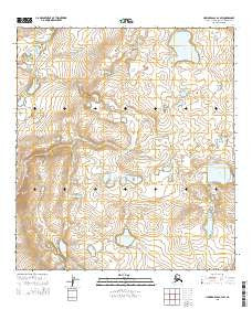 Howard Pass A-4 SW Alaska Current topographic map, 1:25000 scale, 7.5 X 7.5 Minute, Year 2015