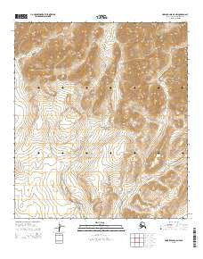 Howard Pass B-5 NW Alaska Current topographic map, 1:25000 scale, 7.5 X 7.5 Minute, Year 2015