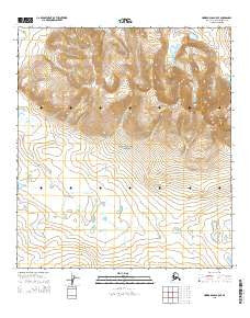 Howard Pass B-5 SE Alaska Current topographic map, 1:25000 scale, 7.5 X 7.5 Minute, Year 2015