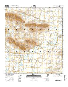 Howard Pass C-1 SW Alaska Current topographic map, 1:25000 scale, 7.5 X 7.5 Minute, Year 2016