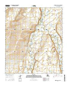 Howard Pass D-1 SE Alaska Current topographic map, 1:25000 scale, 7.5 X 7.5 Minute, Year 2016