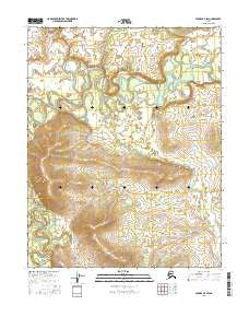 Hughes B-5 SW Alaska Current topographic map, 1:25000 scale, 7.5 X 7.5 Minute, Year 2016