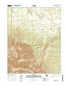 Hughes B-6 SW Alaska Current topographic map, 1:25000 scale, 7.5 X 7.5 Minute, Year 2016