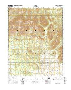 Hughes C-4 NE Alaska Current topographic map, 1:25000 scale, 7.5 X 7.5 Minute, Year 2016