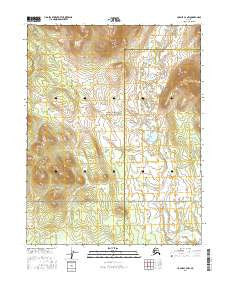 Hughes C-4 NW Alaska Current topographic map, 1:25000 scale, 7.5 X 7.5 Minute, Year 2016