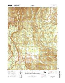 Hughes D-2 SW Alaska Current topographic map, 1:25000 scale, 7.5 X 7.5 Minute, Year 2016