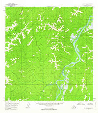 Iditarod B-1 Alaska Historical topographic map, 1:63360 scale, 15 X 15 Minute, Year 1954