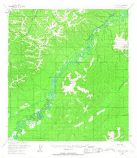 Iditarod D-1 Alaska Historical topographic map, 1:63360 scale, 15 X 15 Minute, Year 1954