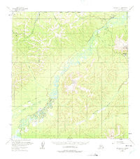Iditarod D-1 Alaska Historical topographic map, 1:63360 scale, 15 X 15 Minute, Year 1954