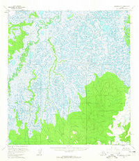 Iditarod D-5 Alaska Historical topographic map, 1:63360 scale, 15 X 15 Minute, Year 1954