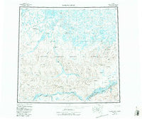 Ikpikpuk River Alaska Historical topographic map, 1:250000 scale, 1 X 3 Degree, Year 1956