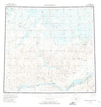 Ikpikpuk River Alaska Historical topographic map, 1:250000 scale, 1 X 3 Degree, Year 1956