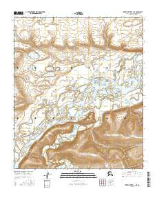 Ikpikpuk River A-1 NE Alaska Current topographic map, 1:25000 scale, 7.5 X 7.5 Minute, Year 2016
