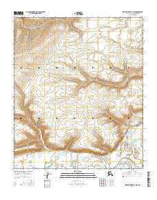 Ikpikpuk River A-1 NW Alaska Current topographic map, 1:25000 scale, 7.5 X 7.5 Minute, Year 2016