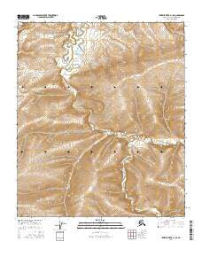 Ikpikpuk River A-1 SE Alaska Current topographic map, 1:25000 scale, 7.5 X 7.5 Minute, Year 2016