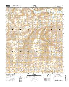 Ikpikpuk River A-2 NW Alaska Current topographic map, 1:25000 scale, 7.5 X 7.5 Minute, Year 2016