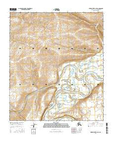 Ikpikpuk River A-5 SE Alaska Current topographic map, 1:25000 scale, 7.5 X 7.5 Minute, Year 2016