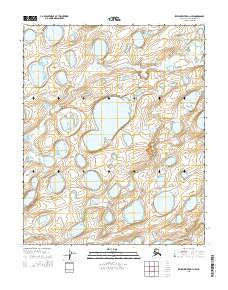 Ikpikpuk River D-1 NW Alaska Current topographic map, 1:25000 scale, 7.5 X 7.5 Minute, Year 2015