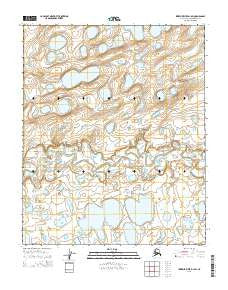 Ikpikpuk River D-1 SW Alaska Current topographic map, 1:25000 scale, 7.5 X 7.5 Minute, Year 2015